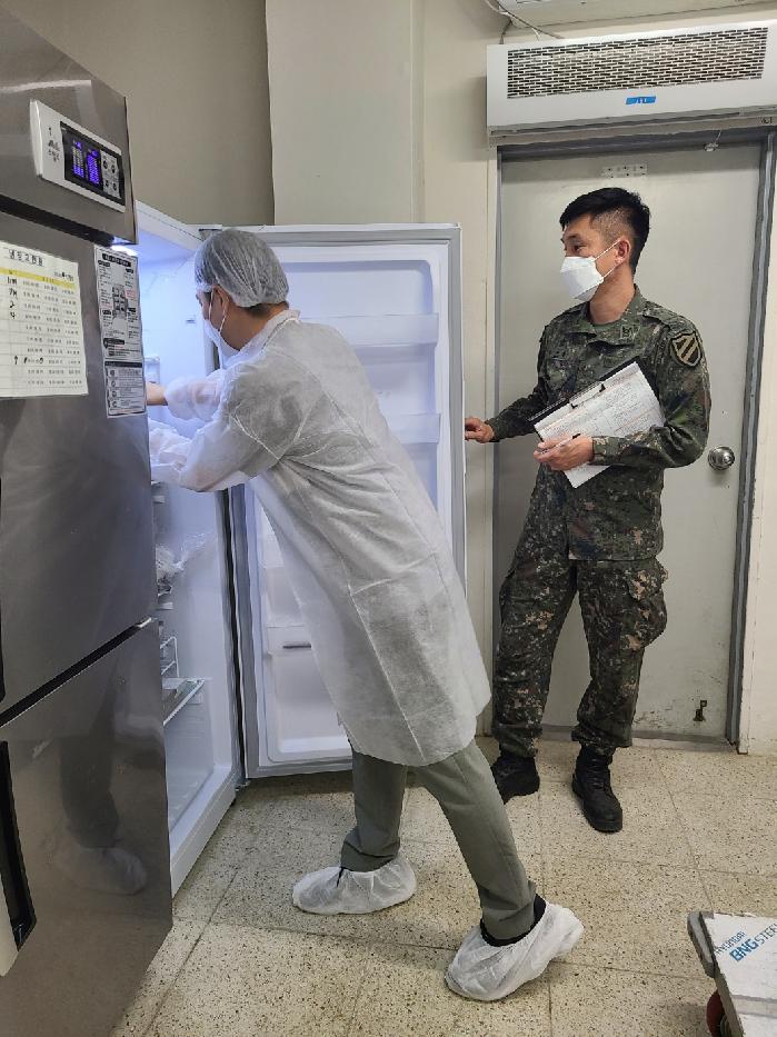 양평군, 육군 7군단 예하 11개 부대 병영식당 대상 식중독 예방 컨설팅
