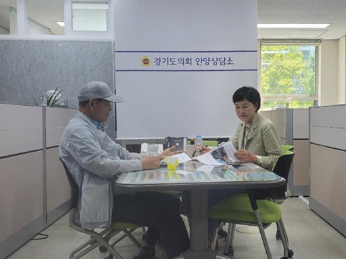 경기도의회 이채명 의원, 아파트 전기차충전시설 관련 상담 실시