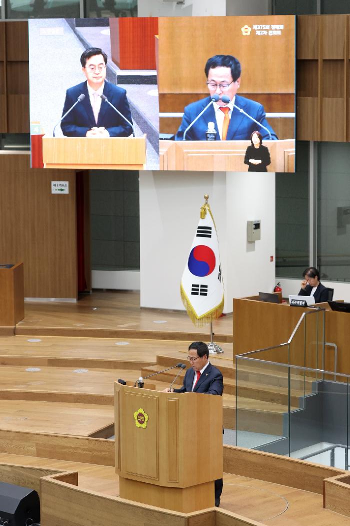 경기도의회 박명원 의원, 경기도 본예산 대비 농정예산 4.9% 반영 촉구