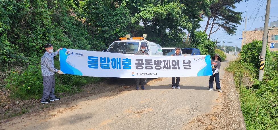 인천 옹진군  농림지역 돌발해충 협업방제로 피해 최소화