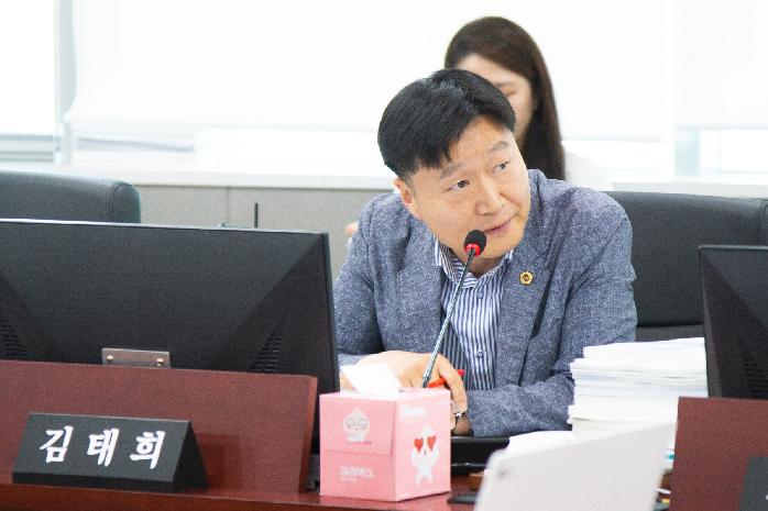 경기도의회 김태희 의원, 경기신용보증재단의 급증한 부실채권 지적과 개선방안 촉구